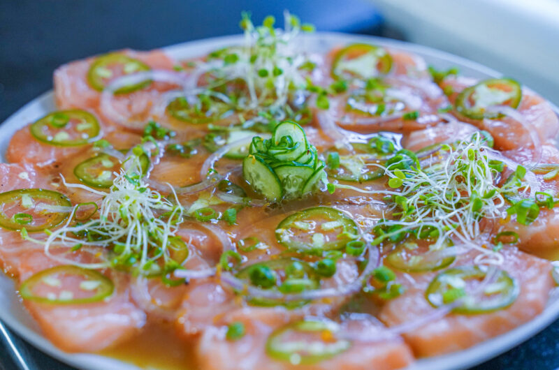 Salmon Crudo